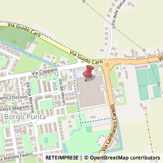 Mappa Via Copparo, 132, 44123 Ferrara FE, Italia, 44123 Ro, Ferrara (Emilia Romagna)