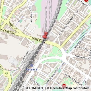 Mappa Viale po 7/g, 44100 Ferrara, Ferrara (Emilia Romagna)