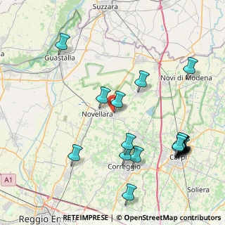 Mappa Cimitero, 42012 Campagnola Emilia RE, Italia (10.0835)