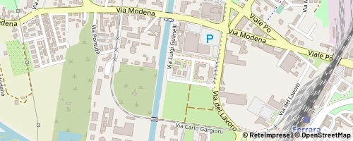 Mappa Ferrara