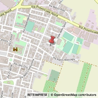 Mappa Via D. Scarlatti, 5, 42017 Novellara, Reggio nell'Emilia (Emilia Romagna)