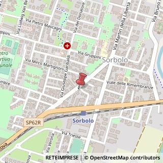 Mappa Via Esperanto, 6, 43058 Sorbolo, Parma (Emilia Romagna)