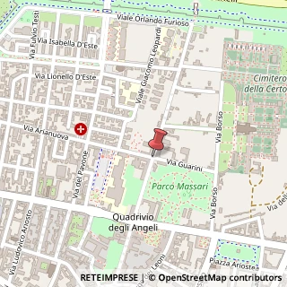Mappa Corso ercole i d'este 9, 44100 Ferrara, Ferrara (Emilia Romagna)