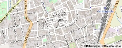 Mappa Carmagnola