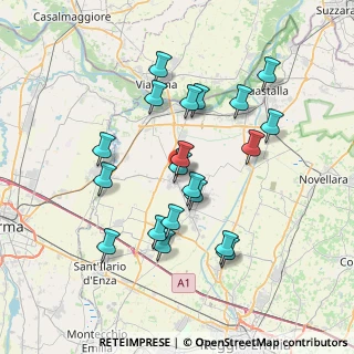 Mappa Via Alessandro Volta, 42028 Poviglio RE, Italia (6.981)