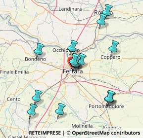 Mappa Viale Belvedere, 44121 Ferrara FE, Italia (14.76688)