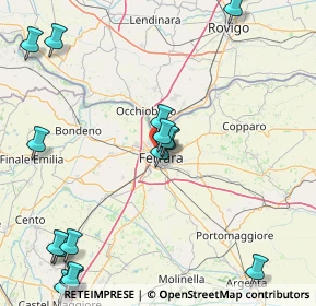 Mappa Viale Belvedere, 44121 Ferrara FE, Italia (23.13056)