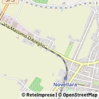 Mapa Novellara