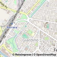 Hartă Ferrara