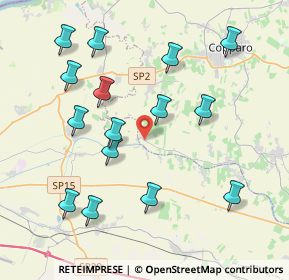 Mappa Via Cimitero, 44034 Copparo FE, Italia (4.26067)