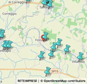 Mappa Via Cimitero, 44034 Copparo FE, Italia (2.8485)