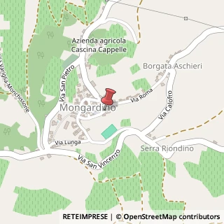 Mappa Piazza IV Novembre, 3, 14040 Mongardino, Asti (Piemonte)