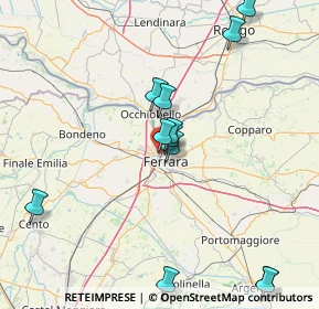 Mappa Via Comitato di Liberazione, 44122 Ferrara FE, Italia (16.8525)