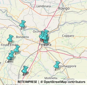 Mappa Via Comitato di Liberazione, 44122 Ferrara FE, Italia (16.10077)