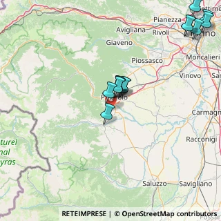 Mappa Stradale Val Pellice, 10064 Pinerolo TO, Italia (17.65429)
