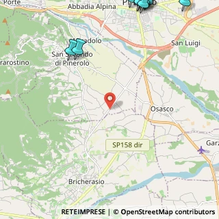 Mappa Stradale Val Pellice, 10064 Pinerolo TO, Italia (3.95733)