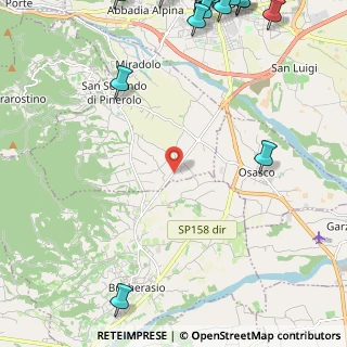Mappa Stradale Val Pellice, 10064 Pinerolo TO, Italia (3.828)