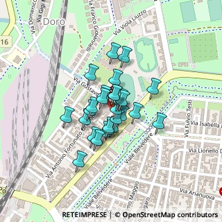 Mappa Piazzale dei Giochi, 44122 Ferrara FE, Italia (0.12143)