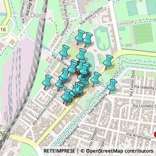 Mappa Piazzale dei Giochi, 44122 Ferrara FE, Italia (0.12593)