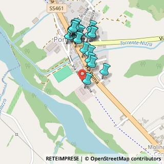 Mappa Via della Stazione, 27050 Ponte Nizza PV, Italia (0.25556)
