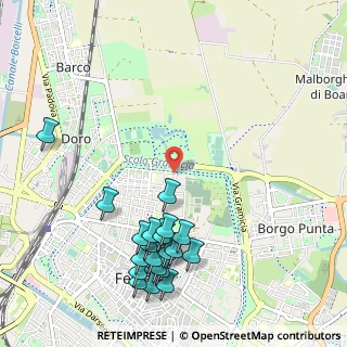 Mappa Via Orlando Furioso, 44122 Ferrara FE, Italia (1.254)