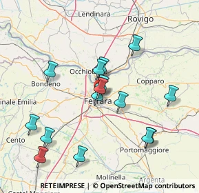 Mappa Via Orlando Furioso, 44121 Ferrara FE, Italia (15.006)
