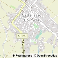 Map Castellazzo Bormida