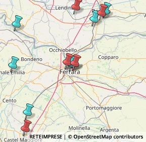Mappa Via Corta, 44123 Ferrara FE, Italia (18.67833)
