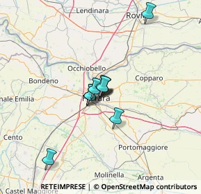 Mappa Via Corta, 44123 Ferrara FE, Italia (7.42417)