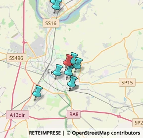 Mappa Via Corta, 44123 Ferrara FE, Italia (3.27818)