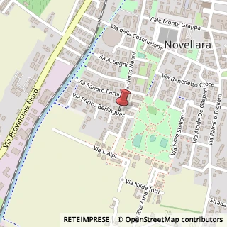 Mappa Via Enrico Berlinguer,  8, 42017 Novellara, Reggio nell'Emilia (Emilia Romagna)
