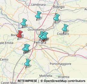 Mappa Via Lanfranco Caretti, 44123 Ferrara FE, Italia (13.11091)