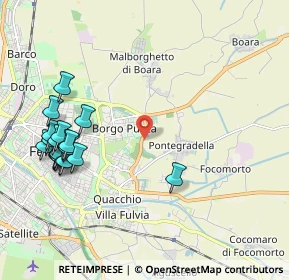 Mappa Via Lanfranco Caretti, 44123 Ferrara FE, Italia (2.431)