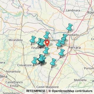 Mappa Via Garigliano, 41034 Finale Emilia MO (11.16737)