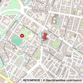 Mappa Corso Isonzo, 39, 44121 Ferrara, Ferrara (Emilia Romagna)