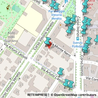 Mappa Corso Vittorio Veneto, 44121 Ferrara FE, Italia (0.09259)