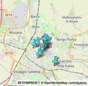 Mappa Contrada della Rosa, 44121 Ferrara FE, Italia (0.94429)