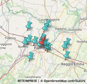 Mappa Via Fratelli Lumière, 43122 Parma PR, Italia (10.39625)