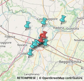 Mappa Via Fratelli Lumière, 43122 Parma PR, Italia (8.62667)