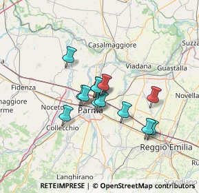 Mappa Via Fratelli Lumière, 43122 Parma PR, Italia (9.64)