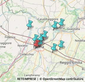 Mappa Via Fratelli Lumière, 43122 Parma PR, Italia (8.77182)