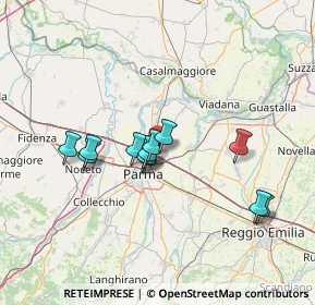 Mappa Via Fratelli Lumière, 43122 Parma PR, Italia (11.46667)