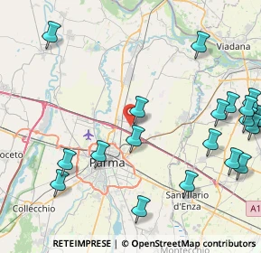 Mappa Via Fratelli Lumière, 43122 Parma PR, Italia (11.243)