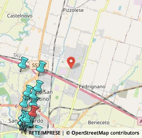 Mappa Via Fratelli Lumière, 43122 Parma PR, Italia (3.755)