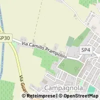 Mapa Campagnola Emilia