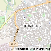 Map Carmagnola