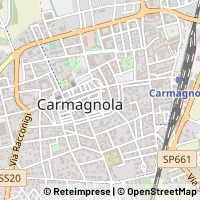 Map Carmagnola