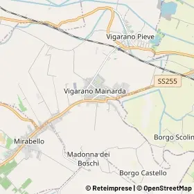 Mappa Vigarano Mainarda