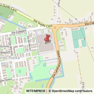 Mappa Via Copparo, 132, 44124 Ferrara, Ferrara (Emilia Romagna)