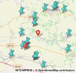 Mappa Via Argine Volano, 44034 Copparo FE, Italia (4.982)